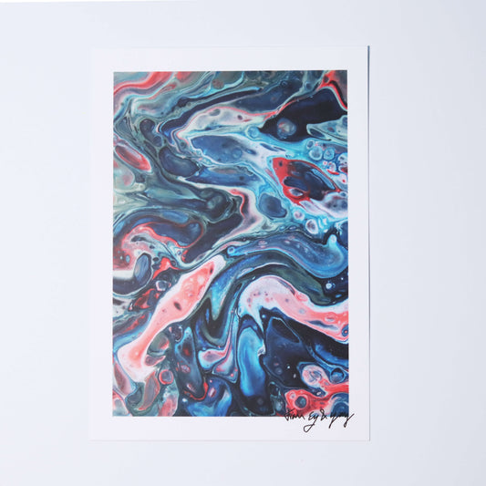 Liquid Marble Kunstdruck