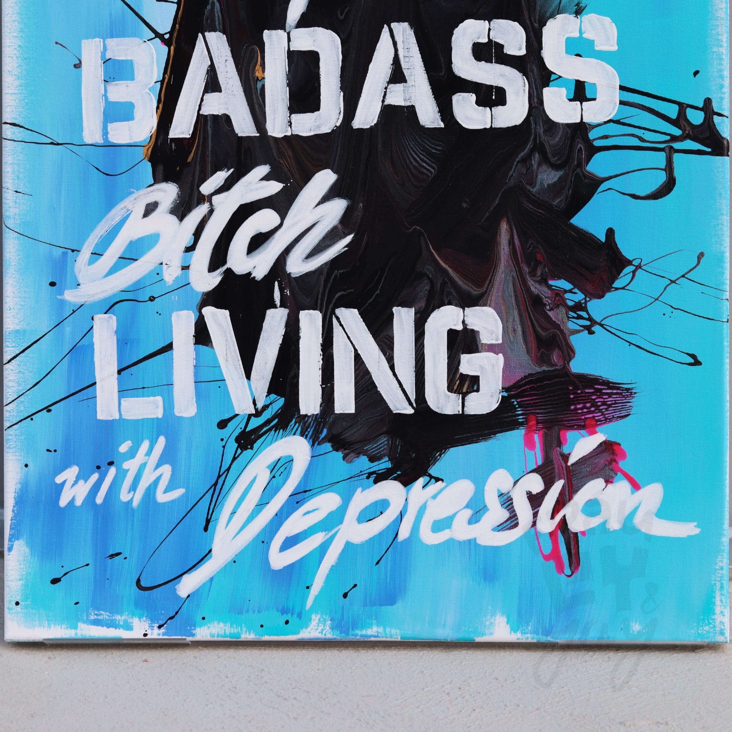50×70 cm - Badass Bitch
