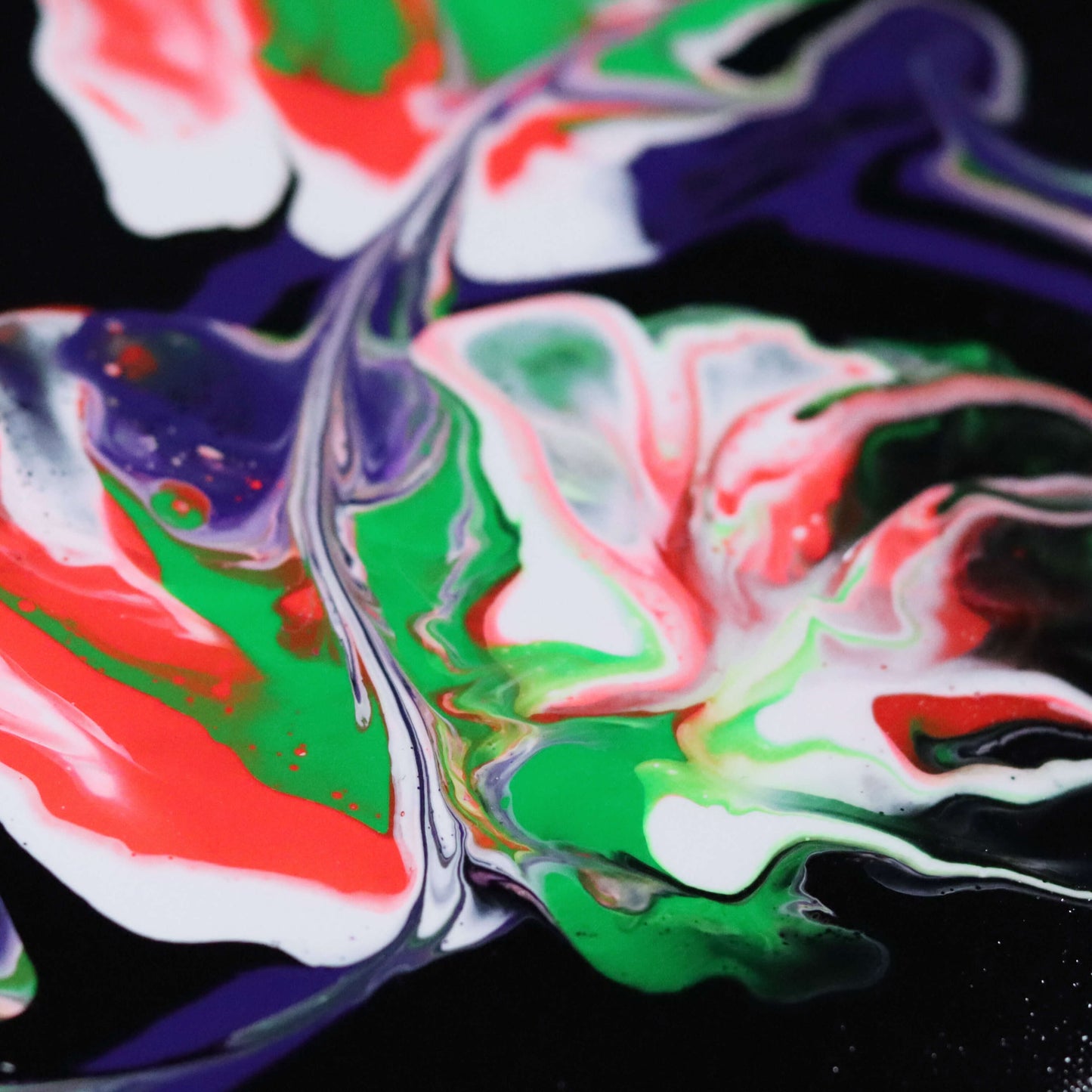 60×20 cm - Neon flower's