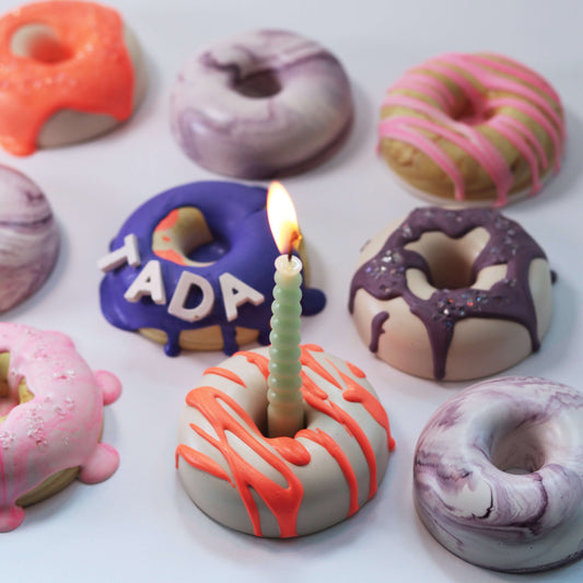 Mini-Donut-Kerzenhalter