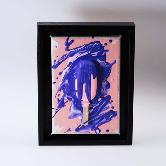 "Tabula Rosa" im Schattenfugenrahmen