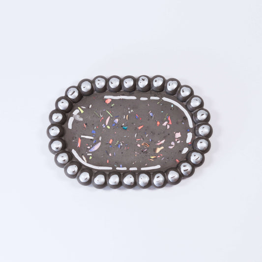 Tablett Bubbles Oval