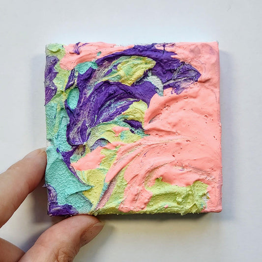 7×7 cm ~ Happy swirl 3D