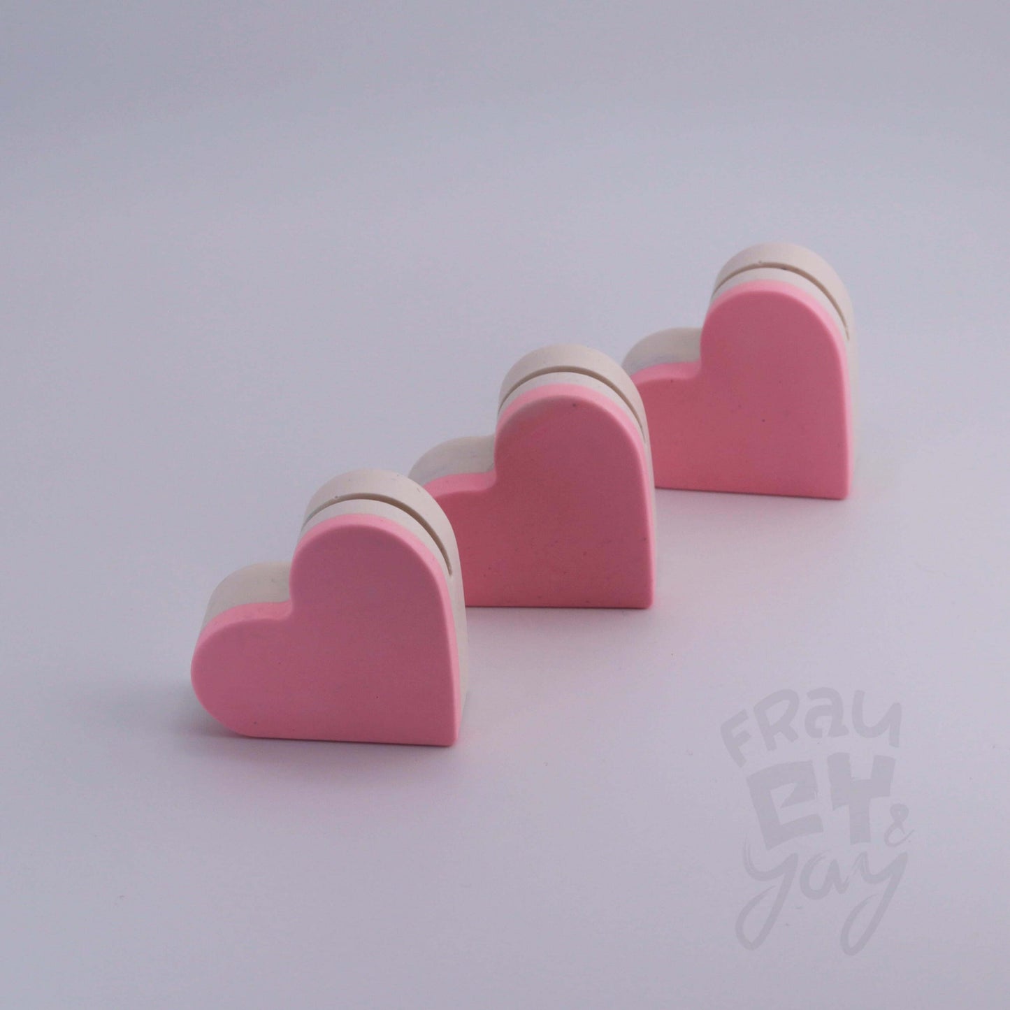 Kartenhalter mit Herz