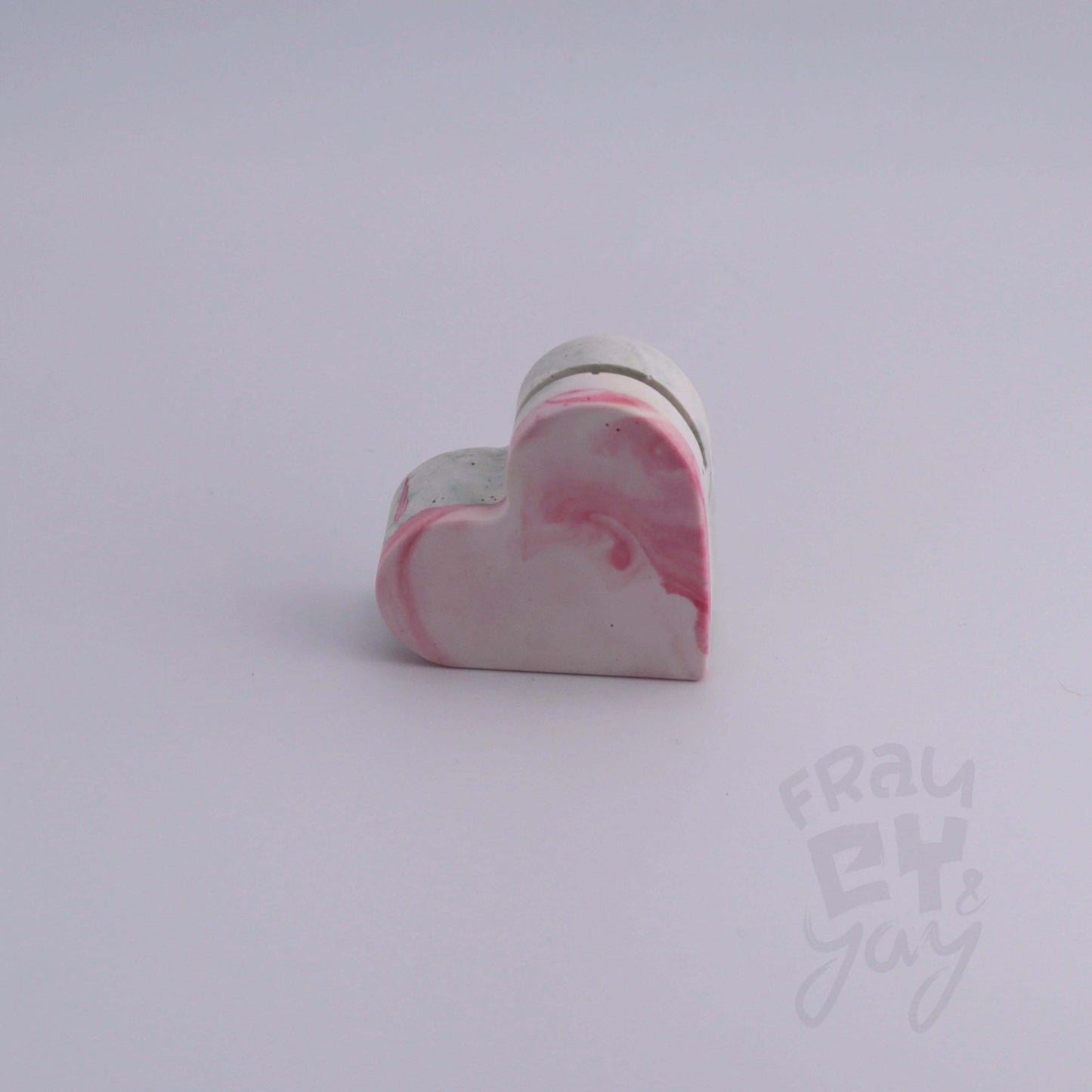 Kartenhalter mit Herz