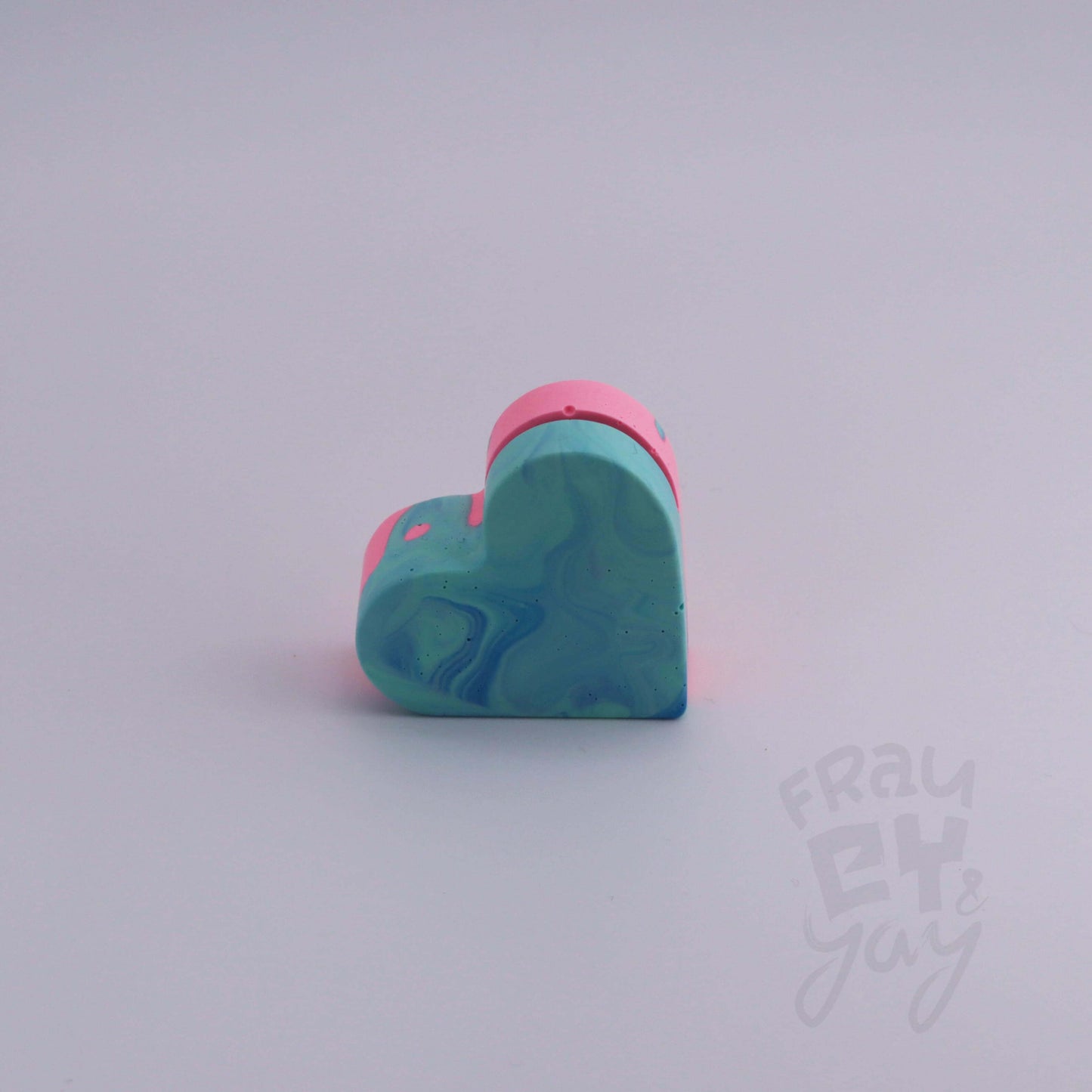 Kartenhalter mit Herz