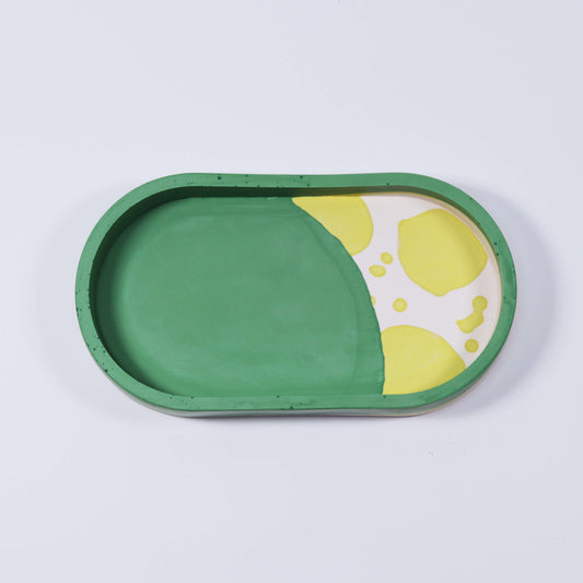 Tablett Oval groß