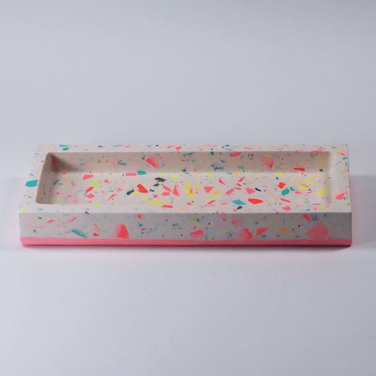 Tablett rechteckig massiv