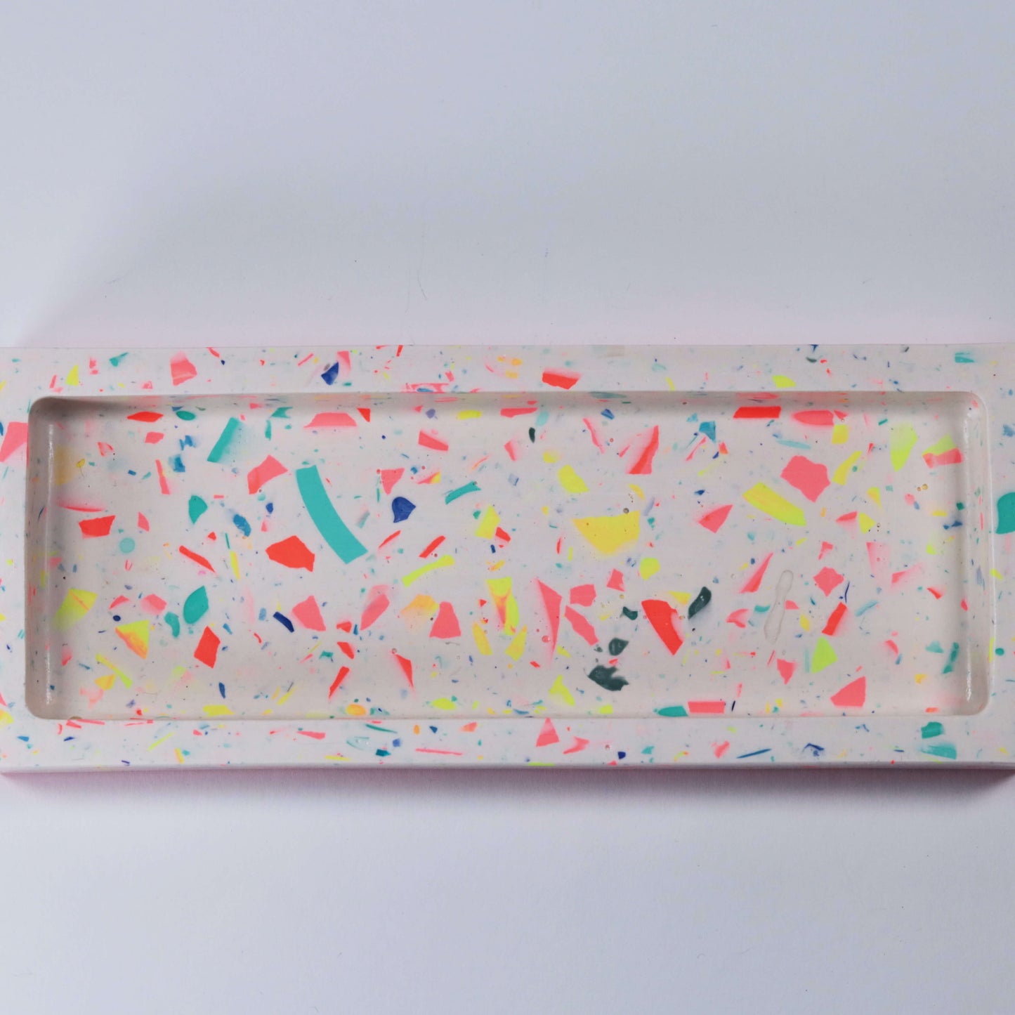 Tablett rechteckig massiv